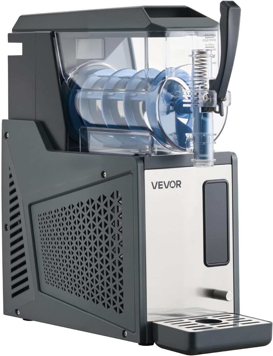 image:imageVEVOR Slushie Machine 4L135oz x 2 Tank Slushy Machine for Home No Ice Needed Frozen Drink Maker Margarita Maker with SelfCleaning for Frozen Margaritas Frapps Milkshake amp More4L