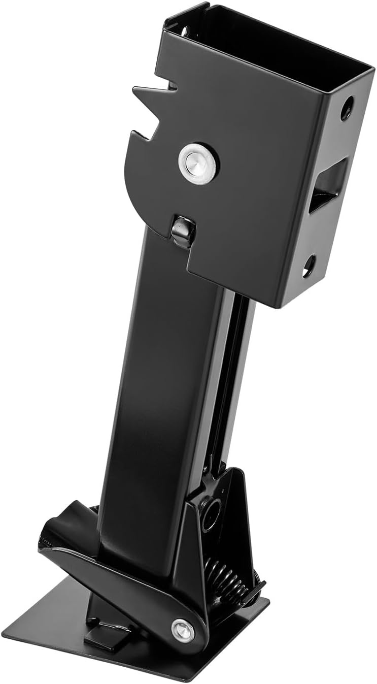 image:imageVEVOR Telescoping Stabilizer Jack 2PCS Telescoping Folding Trailer Jack Trailer Swing Down Stabilizer Jack for RV Supports 1000lbs Capacity Each Adjustable from 117 inch to 182 inch