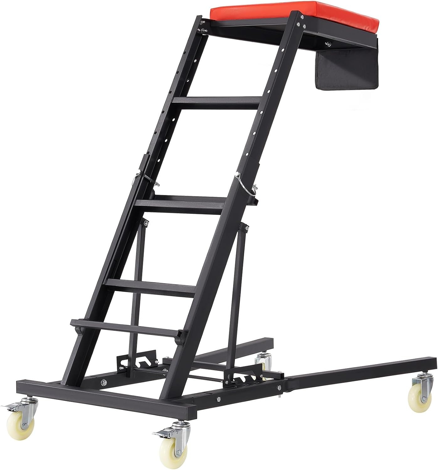 image:imageVEVOR Top Automotive Creeper with Adjustable Height 496 to 756 400 LBS Capacity High Creeper 4 Swivel Caster Wheels Heavy Duty Creeper for Auto Repair and MaintenanceH