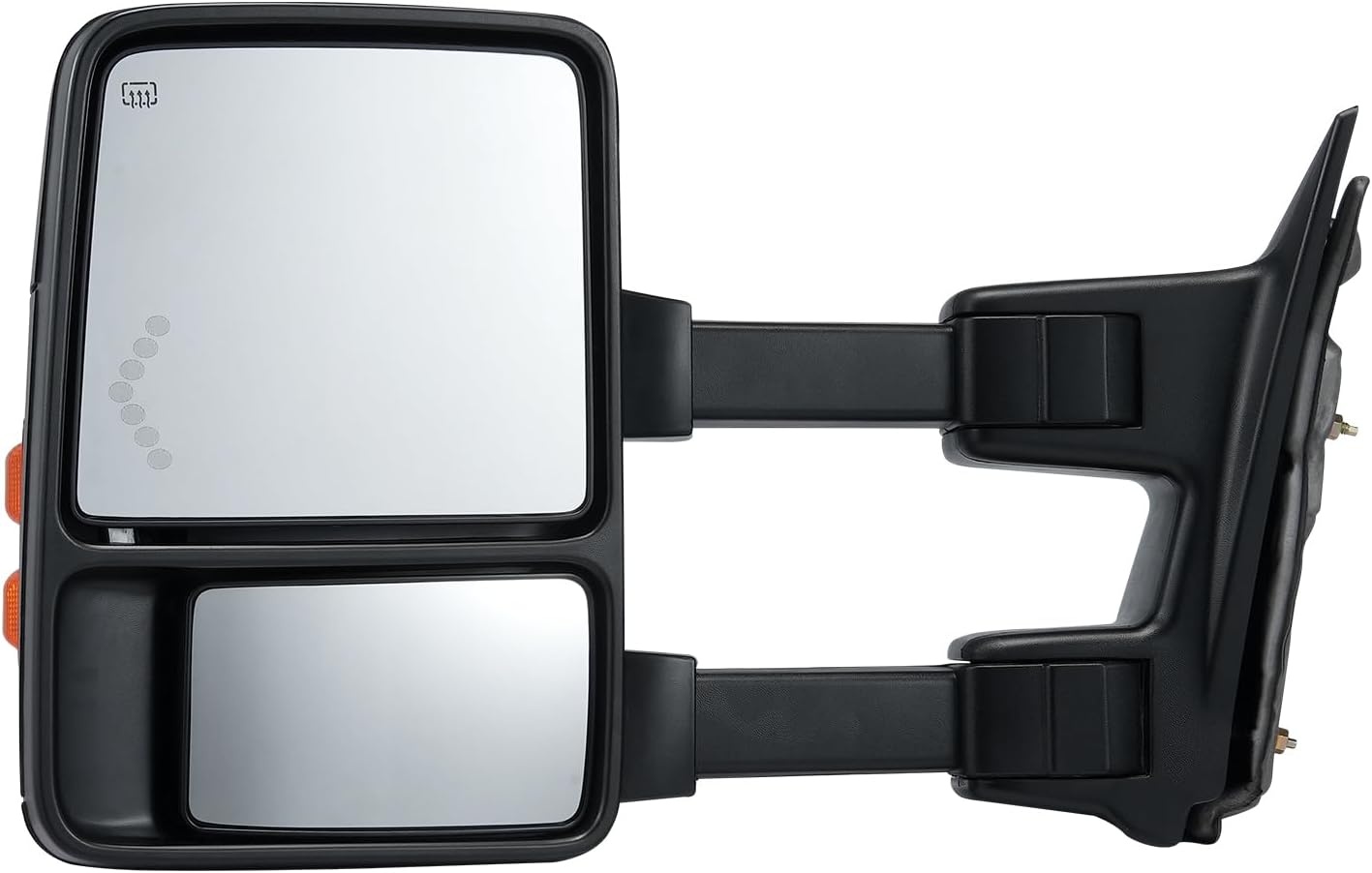 image:imageVEVOR Towing Mirrors Pair Set for 9907 Ford F250 F350 F450 F550 Super Duty 0105 Excursion Power Heated with Signal Light Manual Controlling Telescoping Folding19992007