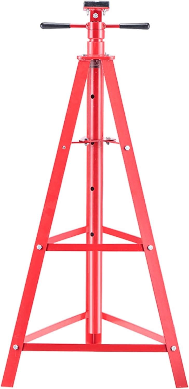 image:imageVEVOR Under Hoist Tripod Stand 2 Ton 4409 lbs Capacity High Lift Jack Stand Reach Underhoist Support Lifting from 4724 to 8465 4Level Adjustable Height Heavy Duty Carbon Steel for Car Lift