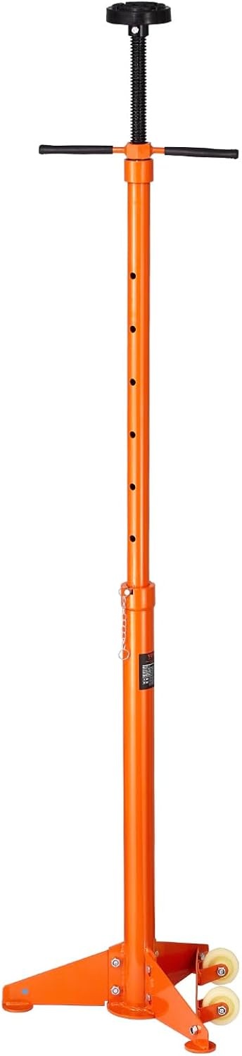 image:imageVEVOR Underhoist Support Stand 34 Ton Capacity Under Hoist Jack Stand Lifting from 384 to 754 in Bearing Mounted Spin Handle SelfLocking Threaded Screw Two Wheels Support Vehicle Components