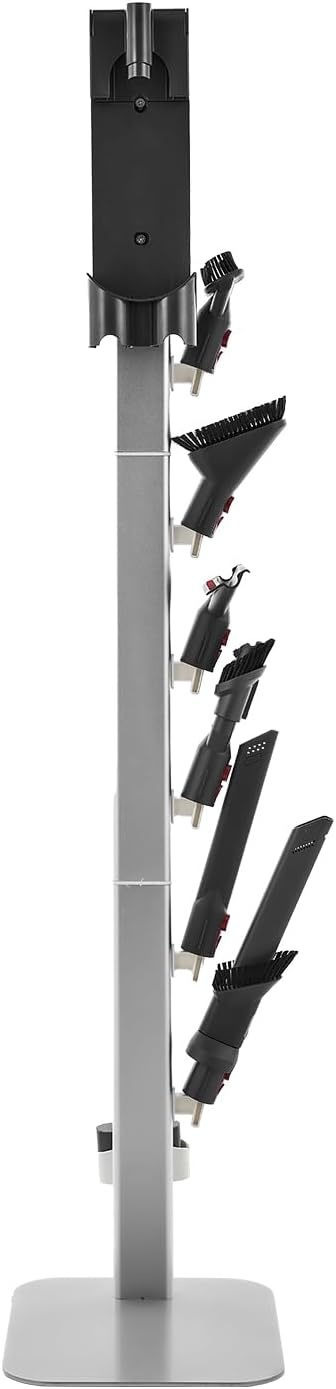 image:imageVEVOR Vacuum Stand Compatible with V6 V7 V8 V10 V11 V15 Stable Vacuum Stand Holder with 4 Hooks for DC30 DC31 DC34 DC35 DC58 DC59 DC62 D74 Cordless Upright Vacuum Cleaners amp AccessoriesSilver Tube