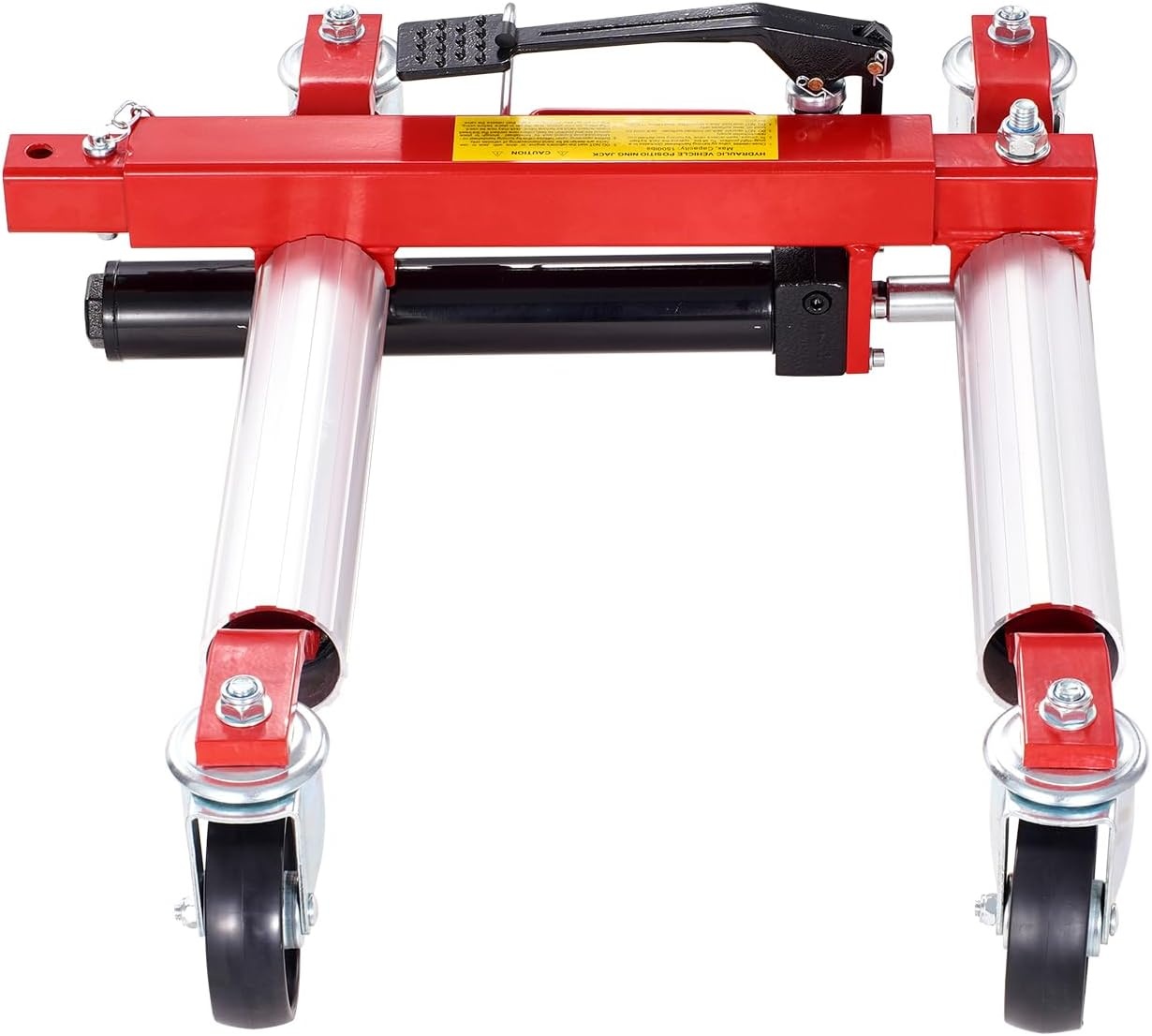 image:imageVEVOR Wheel Dolly Max Capacity 1500 Lbs Car Jack Dolly Lifter with 360 Rotatable Wheels Heavy Duty Vehicle Positioning Hydraulic Tire Jack for Vehicle Repair and MovingRed