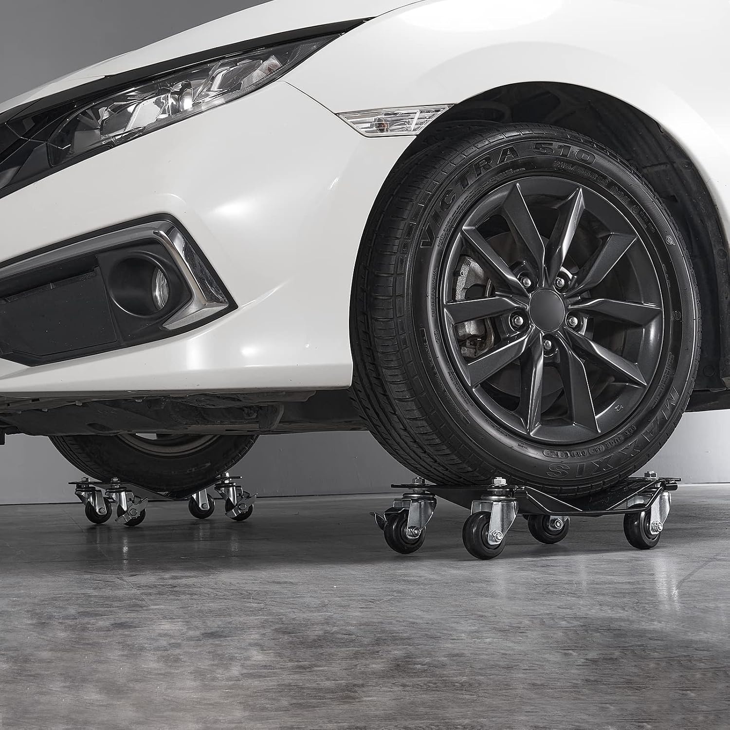 image:imageVEVOR Wheel Dolly Max Capacity 1500 Lbs Car Dolly Car Jack Dolly Lifter with Wheels Heavy Duty Vehicle Positioning Ratchet Tire Jack for Vehicle Car Auto Repair Moving Heavy Duty Steel Vehicle Positioning Ratchet Tire Jack with Wheels for Vehicle Car Auto Repair Moving Red Silver2 Pack