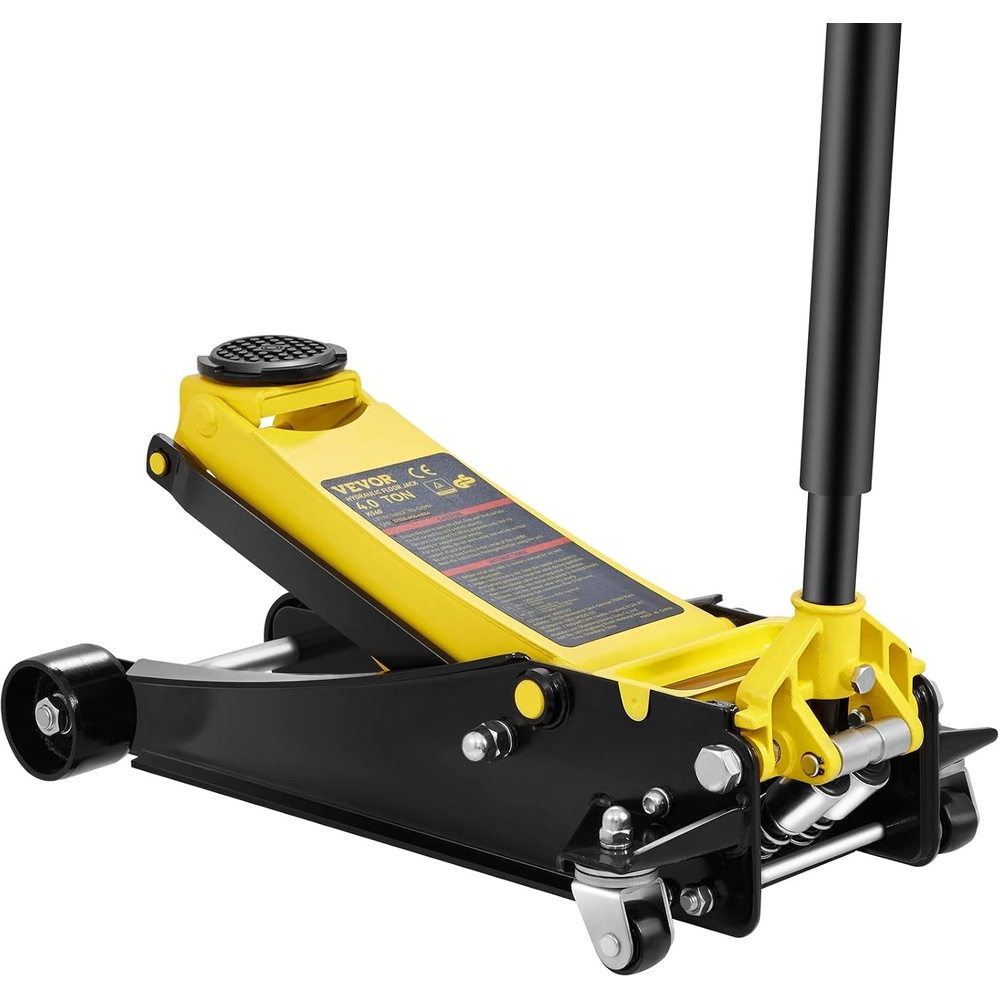 image:imageVEVOR 25 Ton Low Profile HeavyDuty Steel Racing Floor Jack with Dual Pistons Quick Lift Pump Lifting Range 36419494 Ton Steel