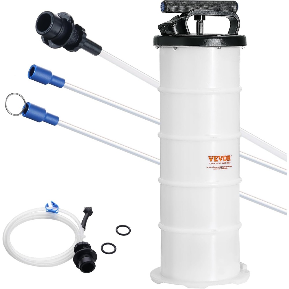 image:imageVEVOR 65L PneumaticManual Oil Extractor Pump Fluid Extractor Pump for Automotive Fluids Vacuum Evacuation Oil Change amp Fluid Change Tool with Dipstick and Suction Hose65L Manual