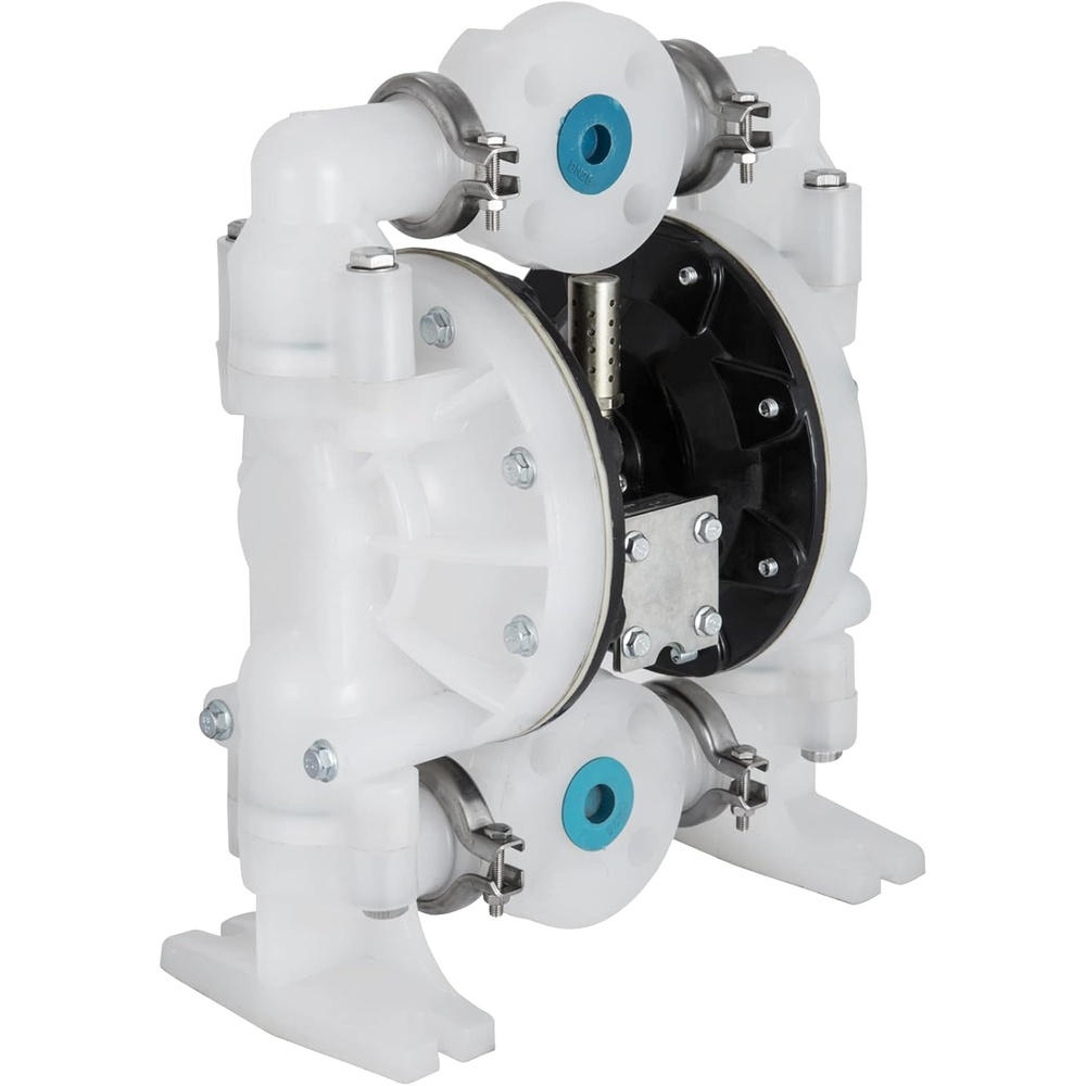 image:imageVEVOR AirOperated Double Diaphragm Pump 2 inch Inlet amp Outlet Aluminum Alloy Body 1584 GPM amp Max 120PSI Nitrile Diaphragm Transfer Pump for Petroleum Diesel Oil and Low Viscosity Fluids30 GPM