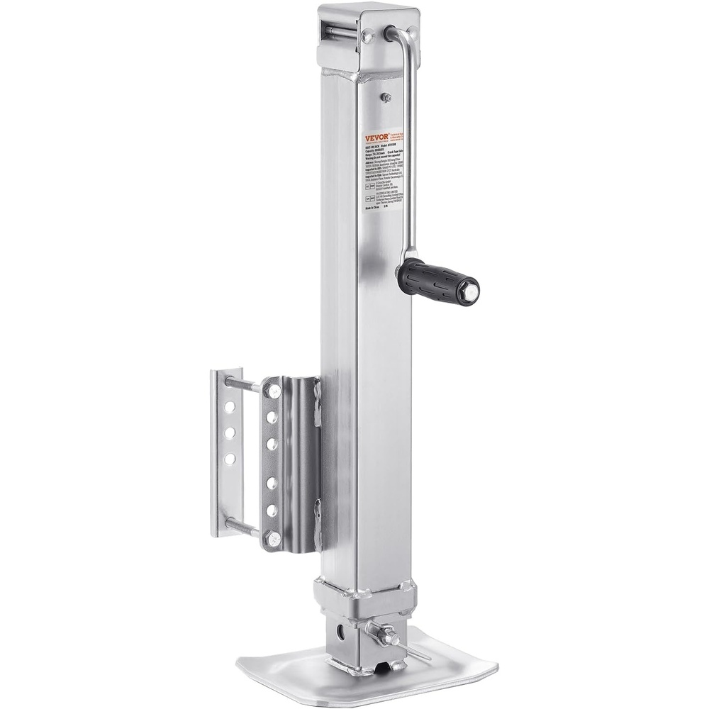 image:imageVEVOR Heavy Duty Swivel Trailer Jack 8000 lbs Static Load Capacity 285 Lift Jack Stand with Handle for RV Horse Utility and Yacht Trailers8000lbs