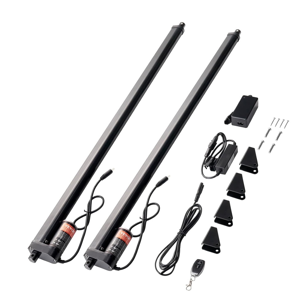 image:imageVEVOR Linear Actuator 12V 12 Inch High Speed 055s Linear Actuator 220lbs1000N Linear Motion Actuator with Mounting Bracket and IP54 Protection30 Inch