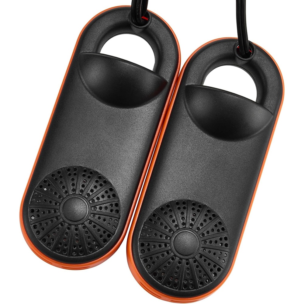 image:imageVEVOR Portable Shoe Dryer Electric Boot Dryer Deodorized Boot WarmersDryer with Quick amp Even Drying for Cotton Slippers Snow Boots Leather Shoes Canvas Shoes Socks Black amp Orange4 Tubes Plus