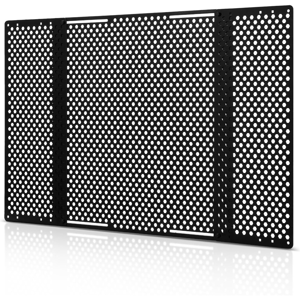 image:imageVEVOR RV Screen Door Protector 225 x 20 inch Door Grille Easy to Install and Disassemble Reinforced Breathable Protective Mesh Aluminum Alloy Camper RV Entry Protector for Pet Protection Black315 x 20 x 042 in