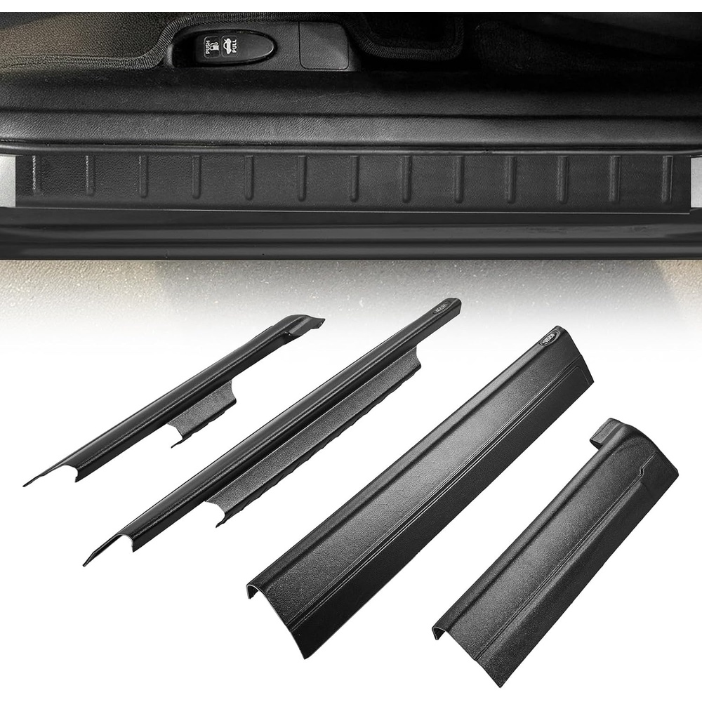 image:imageVEVOR Rocker Panel Guard Compatible with 19992006 Chevrolet Silverado Extended Cab Replacement for 14089 Trail Armor Side Skirts Extension Body Kit Driver Side 3M Adhesive Black19992006 Chevrolet Silverado