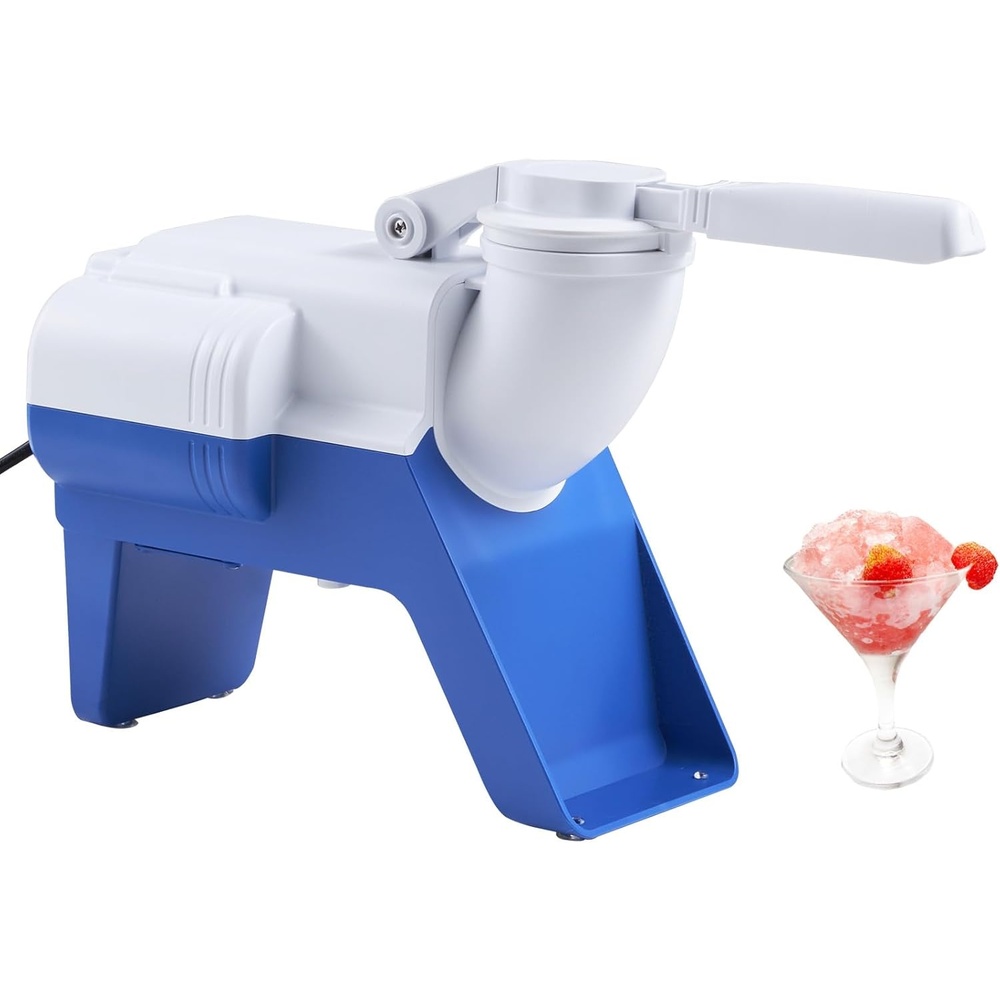 image:imageVEVOR Snowflake Ice Machine 132LBS24H Snowflake Ice Maker IceShaver Machine with Stainless Steel Blade Electric Snow Cone Maker with 048Gal Tank 90S Fast PreCooling for Home amp Small Gathering176LBSHSmall