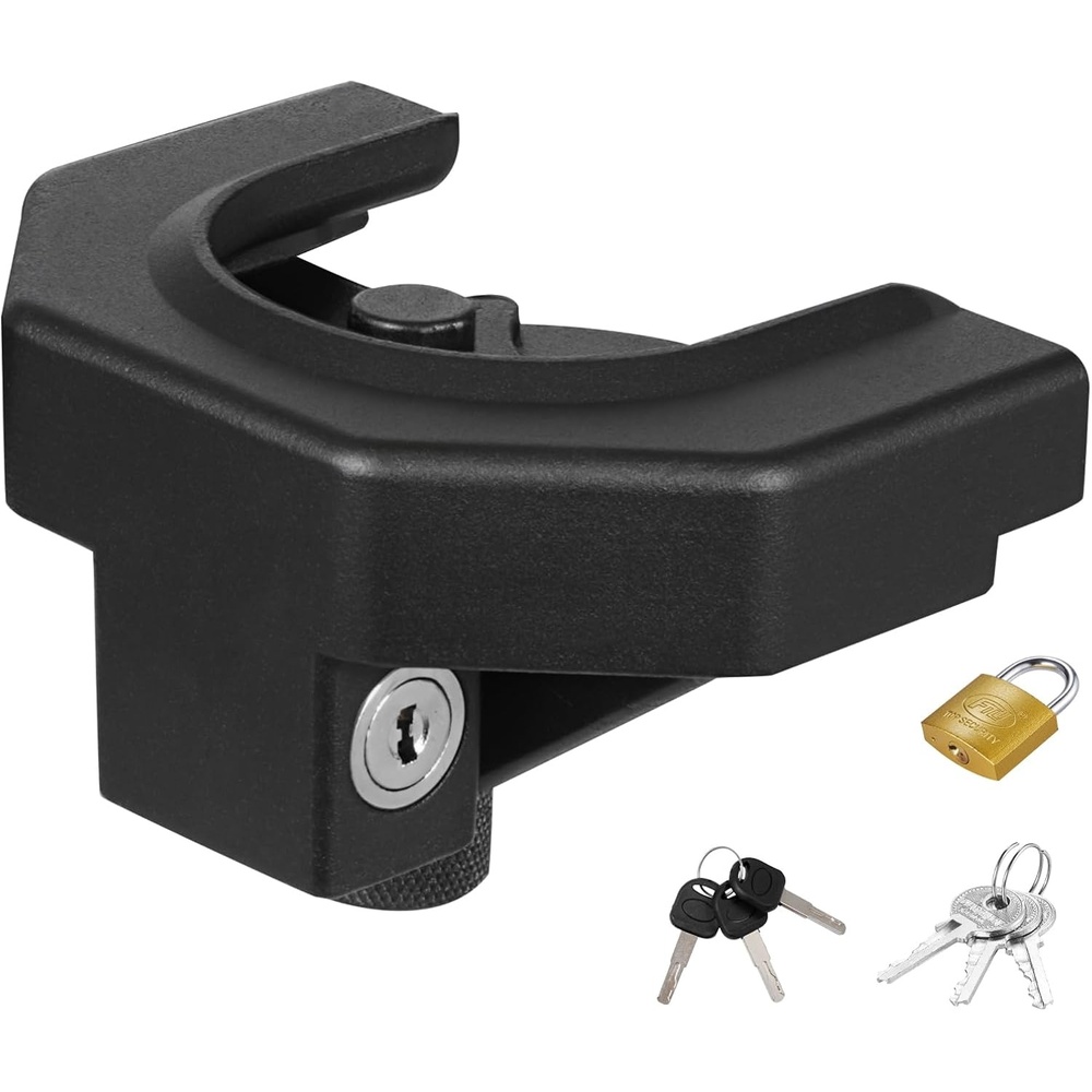image:imageVEVOR Trailer Hitch Lock Kit Compatible with 2516 in Couplers HeavyDuty AntiTheft Trailer Ball Lock with 3 Keys amp Padlock PryingResistant amp ImpactResistant Fits for RVs Boats Trailers2516 inchkits