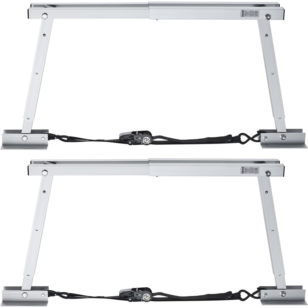 image:imageVEVOR Universal RV Stabilizer RV Bumper Stabilizer for Trailers Campers Fifth Wheel Compact Foldable Design for Easy Storage Adjustable Height from 12 inch to 28 inch Reduces RV Wobble 1 Pack2 Pack