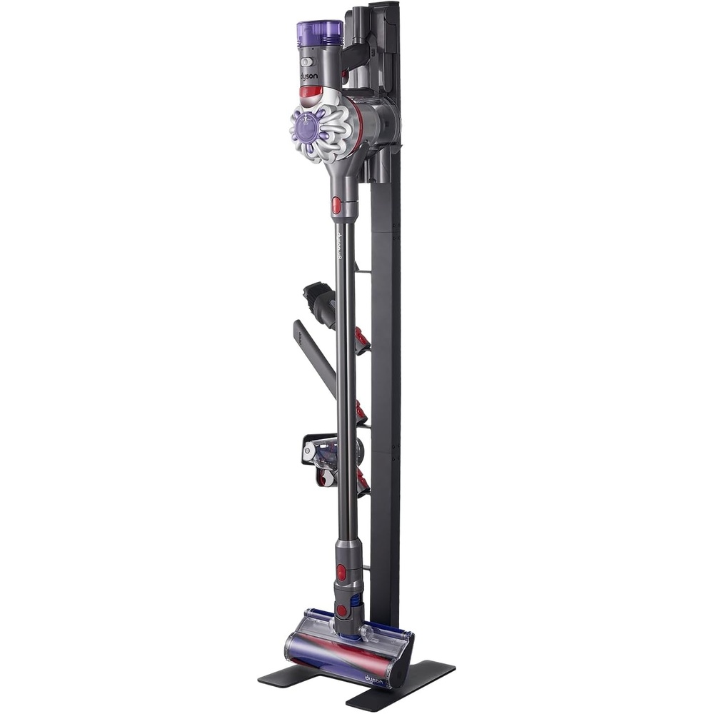 image:imageVEVOR Vacuum Stand Compatible with V6 V7 V8 V10 V11 V15 Stable Vacuum Stand Holder with 4 Hooks for DC30 DC31 DC34 DC35 DC58 DC59 DC62 D74 Cordless Upright Vacuum Cleaners amp AccessoriesBlack Tube