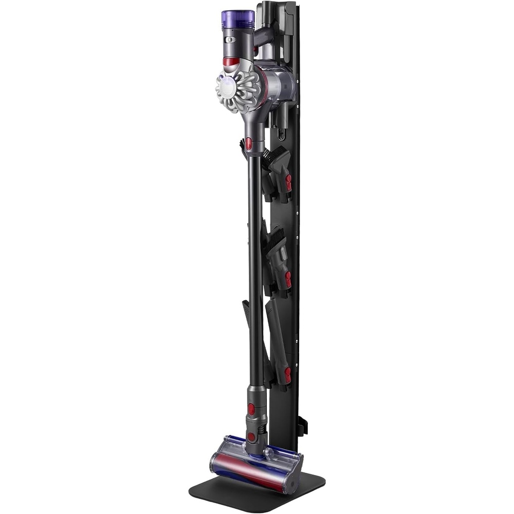 image:imageVEVOR Vacuum Stand Compatible with V6 V7 V8 V10 V11 V15 Stable Vacuum Stand Holder with 4 Hooks for DC30 DC31 DC34 DC35 DC58 DC59 DC62 D74 Cordless Upright Vacuum Cleaners amp AccessoriesBlack Board
