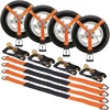 Axle-Type with Spring Hook-Orange