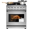 30 Inches Width/5 Burners/4.8 Cu. Ft.Oven