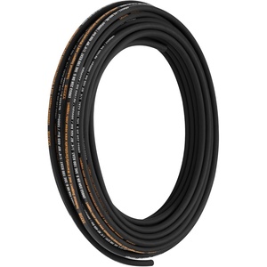 Bulk Coiled Rubber Hydraulic Hose – 3/4″ x 50 ft, 3120 PSI, 2-Wire Braid, -20C to 140C(1/4 inch x 100 ft)