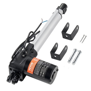 Linear Actuator 12V, 10 Inch Heavy Duty 1320lbs/6000N Linear Actuator, 0.19″/s Linear Motion Actuator with Mounting Bracket & IP44 Protection for Electric Door Industrial Machinery Vessels Cargo(16.14 x 3.14 x 5.74 inch)
