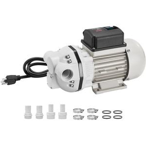 VEVOR 12V DEF Transfer Pump Kit, 8.5 GPM, Diaphragm Irrigation Self Priming Electric Water Pump, with 58 Gallon Tank, Automatic Nozzle, 13.12 ft Hose, 26.25 ft Lift, for Diesel Exhaust Fluid Urea(Pump)