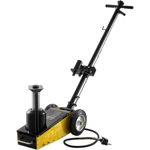 VEVOR 22 Ton Air Hydraulic Floor Jack Trucks Heavy Duty Steel Racing Floor Jack with Single Piston Quick Lift Pump & Extension Posts & Extension Posts, Air Pneumatic Jacks for SUVs, Pickups