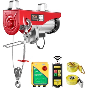 VEVOR 2200lbs Electric Hoist w/14ft Wired Remote Control, 110v Electric Hoist with 40ft Single Cable Lifting Height, for Garage Warehouse Factory Control for Garage, Shop, Hotel, Home(2200lbs Wireless)