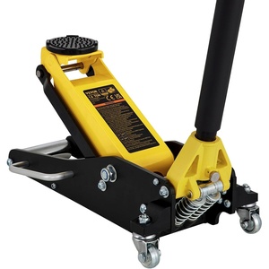 VEVOR 2.5 Ton Low Profile, Heavy-Duty Steel Racing Floor Jack with Dual Pistons Quick Lift Pump, Lifting Range 3.64″-19.49″(1.5 Ton Aluminum)
