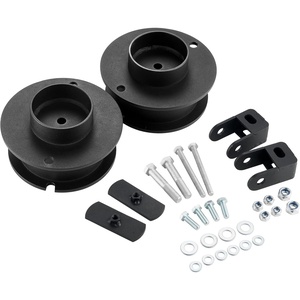 VEVOR 3 Inch Front and 2 Inch Rear Leveling Lift Kit for 2005-2021, 2022, 2023 Toyota Tacoma 2WD/4WD, Chassis Level Kit with 2 Front Strut Spacers, 2 Rear Lift Blocks, 4 U-Bolts, Suspension Level Kit(2.5″ Front for for 14-23 Ram 2500/3500)