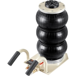 VEVOR Air Jack, 3 Ton/6600 lbs Triple Bag Air Jack, Airbag Jack with Six Steel Pipes, Lift up to 17.7 inch/450 mm, 3-5 s Fast Lifting Pneumatic Jack, with Short Handles for Car Repair(3T/high 17.7in-short Handle)