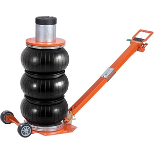 VEVOR Air Jack, 3 Ton/6600 lbs Triple Bag Air Jack, Airbag Jack with Six Steel Pipes, Lift up to 17.7 inch/450 mm, 3-5 s Fast Lifting Pneumatic Jack, with Short Handles for Car Repair(3T/high 21.3in-Adjustable Handle)