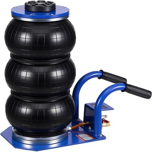 VEVOR Air Jack, 3 Ton/6613 lbs Triple Bag Air Jack, Airbag with Six Steel Pipes, Lift Up to 17.7 inch/450 mm, 1-6 s Fast Lifting Pneumatic with Short Handles for Car, SUV, Pickup Truck Repair, Garage(3T-High 17.7″)