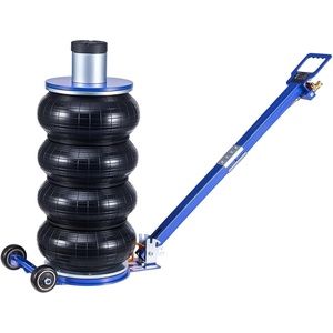 VEVOR Air Jack, 3T / 6600 lbs Triple Bag Air Jack, Airbag Jack with Six Steel Pipes, Lift up to 17.7 inch/450 mm, 3-5 s Fast Lifting Pneumatic Jack, with Long Handles for Car, Garage, Repair(6 Ton (Max Lift: 26.5 in))