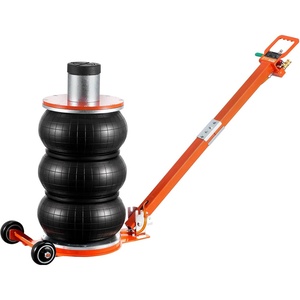 VEVOR Air Jack, 5 Ton/11000 lbs, 4-10 S Pneumatic Lifting Jack with Heightened Column & Adjustable Handle, Easy-to-Lift & Space-Saving Jack with Thick Rubber Pad, Fits for Sedan, SUV, Pickup Truck(5T/high 21.8in)