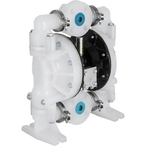 VEVOR Air-Operated Double Diaphragm Pump, 2 inch Inlet & Outlet, Aluminum Alloy Body, 158.4 GPM & Max 120PSI, Nitrile Diaphragm Transfer Pump for Petroleum, Diesel, Oil and Low Viscosity Fluids(30 GPM)