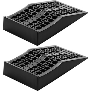 VEVOR Car Ramps, 2 PCS 20000 lbs GVW Capacity, 2.6 in Lift Height, Portable Low Profile Car Service Ramps for Home Garage Maintenance & Oil Changes, Heavy Duty for Low Chassis Vehicle & Support Jack