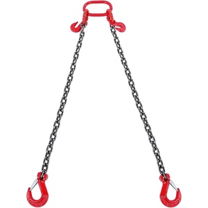 VEVOR Chain Sling with 2 Leg Grab Hooks(3/8 Inch x 6 FT)