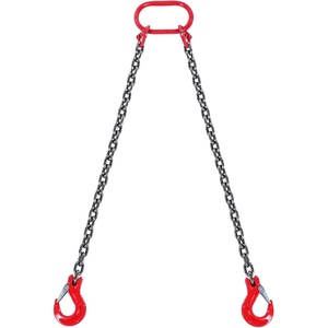 VEVOR Chain Sling with 2 Leg Grab Hooks(5/16 Inch x 5 FT)