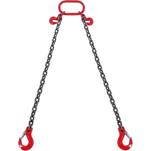 VEVOR Chain Sling with 2 Leg Grab Hooks(5/16 Inch x 6 FT)