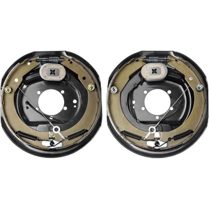 VEVOR Electric Trailer Brake Assembly, 12″ x 2″, 2 Pairs Self-Adjusting Electric Brakes Kit for 7000 lbs Axle, 5-Hole Mounting, Backing Plates for Braking System Part Replacement (2 Right + 2 Left) | Electric Brakes Kit for 7000 lbs Axle, 5-Hole Mounting, Backing Plates for Braking System Part Replacement (2 Right + 2 Left)(1 Pair Brakes)