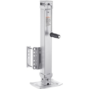 VEVOR Heavy Duty Swivel Trailer Jack, 8000 lbs Static Load Capacity, 28.5″ Lift Jack Stand with Handle for RV, Horse, Utility, and Yacht Trailers(8000lbs)