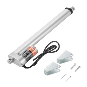 VEVOR Linear Actuator 12V, 12 Inch High Speed 0.55″/s Linear Actuator, 220lbs/1000N Linear Motion Actuator with Mounting Bracket and IP54 Protection(12 Inch)