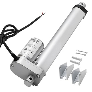 VEVOR Linear Actuator 12V, 12 Inch High Speed 0.55″/s Linear Actuator, 220lbs/1000N Linear Motion Actuator with Mounting Bracket and IP54 Protection(8 Inch)