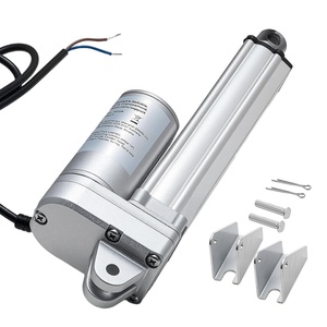 VEVOR Linear Actuator 12V, 20 Inch Waterproof IP65 Linear Actuator, 660lbs/3000N 0.19″/s Linear Motion Actuator with Mounting Bracket for Outdoor Use(4 Inch)