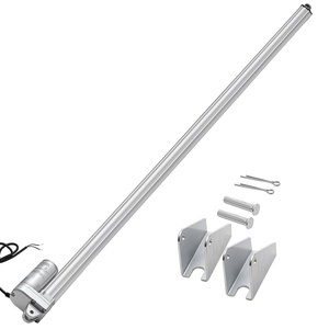 VEVOR Linear Actuator 12V, 20 Inch Waterproof IP65 Linear Actuator, 660lbs/3000N 0.19″/s Linear Motion Actuator with Mounting Bracket for Outdoor Use(40 Inch)