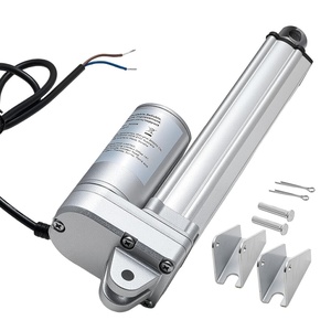 VEVOR Linear Actuator 12V, 20 Inch Waterproof IP65 Linear Actuator, 660lbs/3000N 0.19″/s Linear Motion Actuator with Mounting Bracket for Outdoor Use(6 Inch)