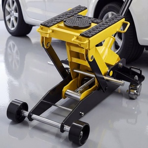 VEVOR Low Profile Floor Jack, 2 Ton (4409 lbs) Capacity, Steel Racing Floor Jack with Single Piston Quick Lift Pump, Hydraulic Trolley Car Lift for Cars, Motorcycles, ATVs, Lifting Range 5.7″-17″(2 T)