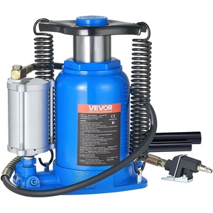 VEVOR Pneumatic Bottle Jack 50T Hydraulic Car Jack Lift Range 27-43cm Air Transmission Jack 110231lbs for Heavy Duty Vehicles(32T Air Hydraulic)